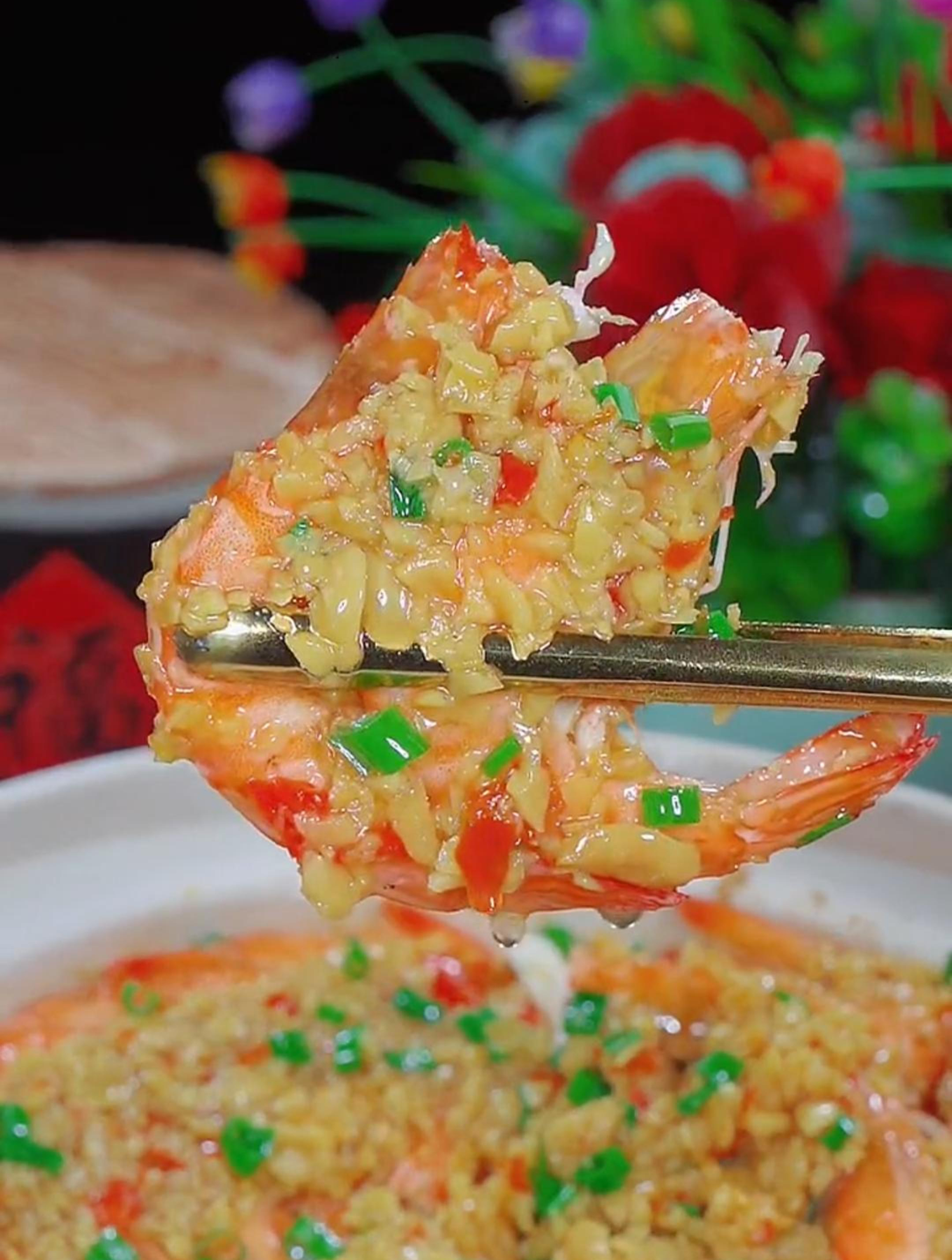 鲜虾粉丝煲在家就能做