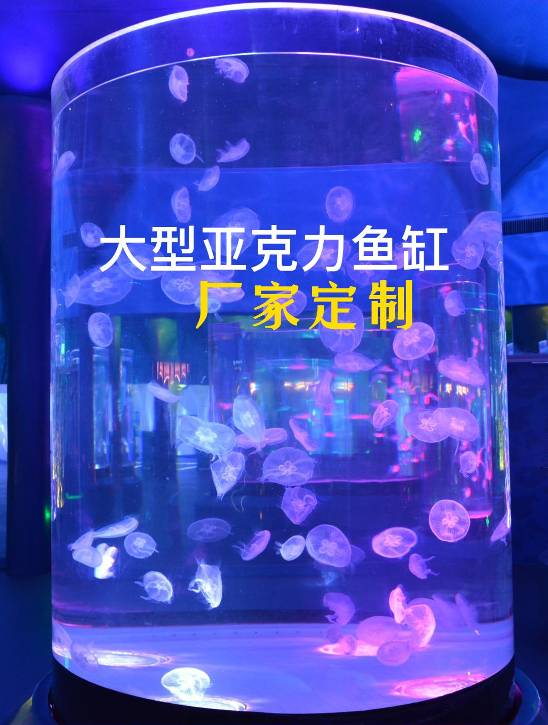 大型亚克力鱼缸相比玻璃鱼缸有哪些优点