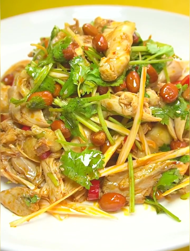 家常美食-手撕鸡,持续更新~美食 美食教程