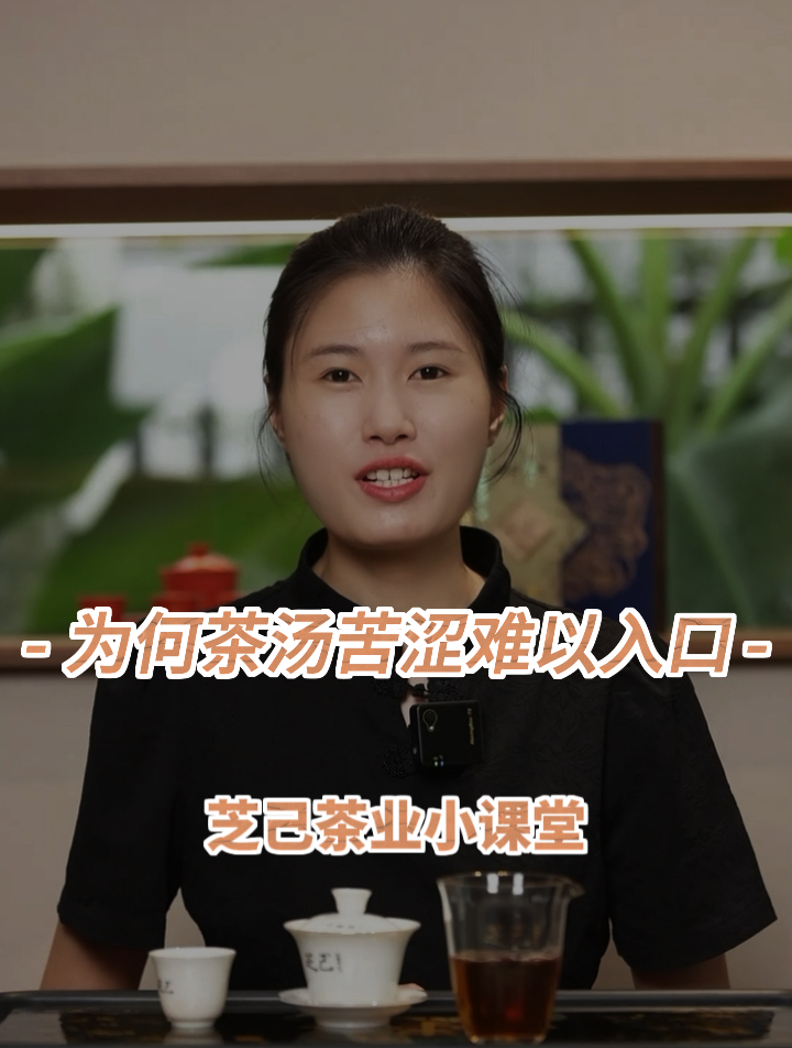 为何冲泡出来的茶汤苦涩难以入口?