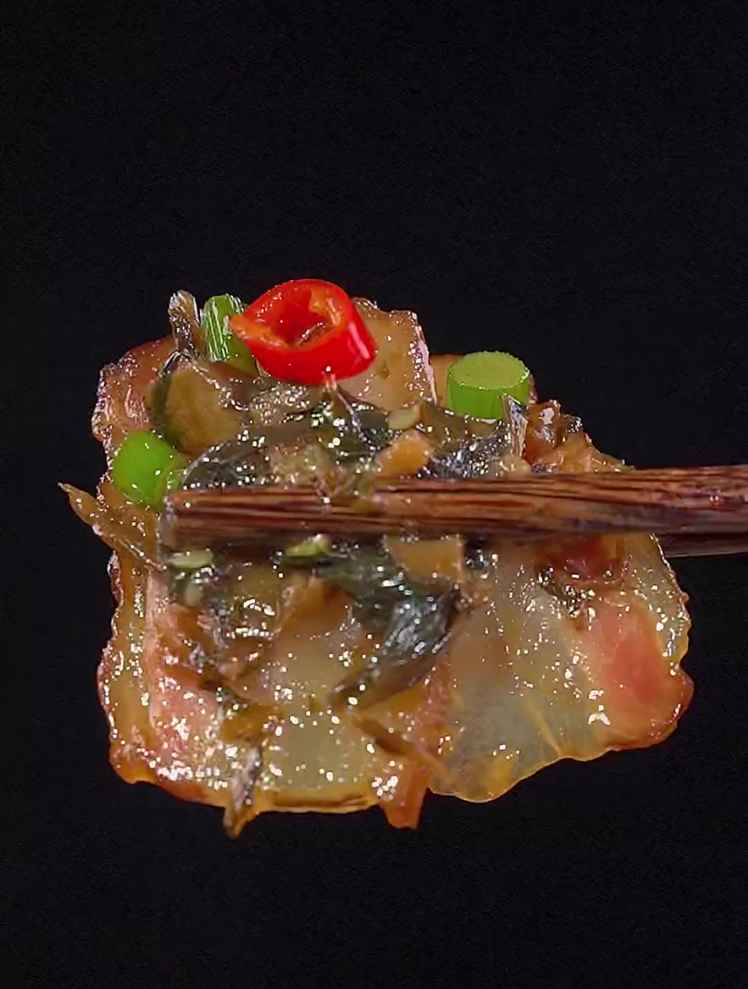 外婆菜炒腊肉,非常好吃下饭!