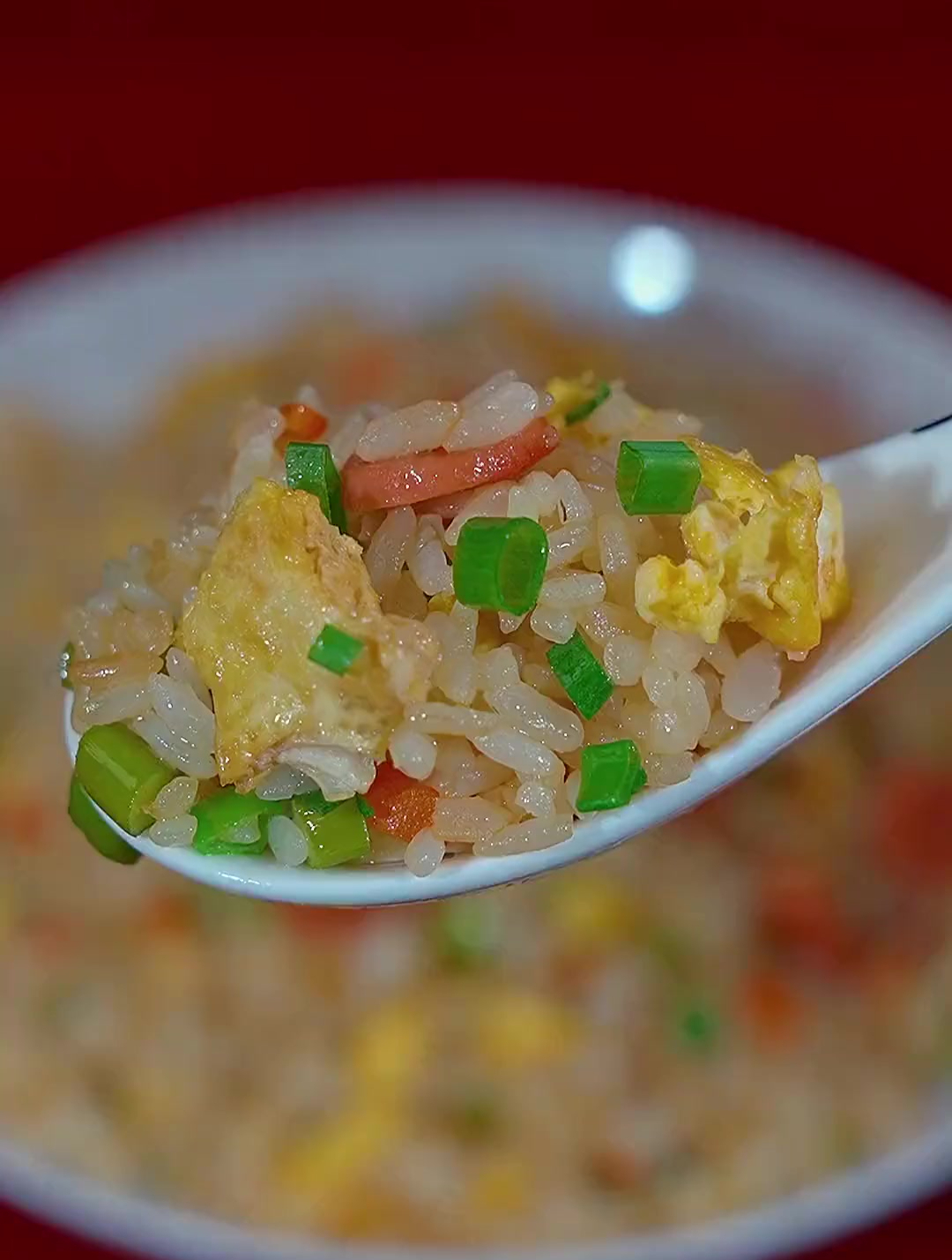 香肠蛋炒饭你就像我这样做,简单美味,做法简单