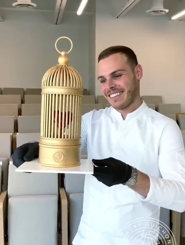 笼中之心求婚蛋糕