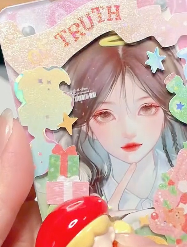 三丽鸥火漆咕卡,彩虹渐变色太美了～