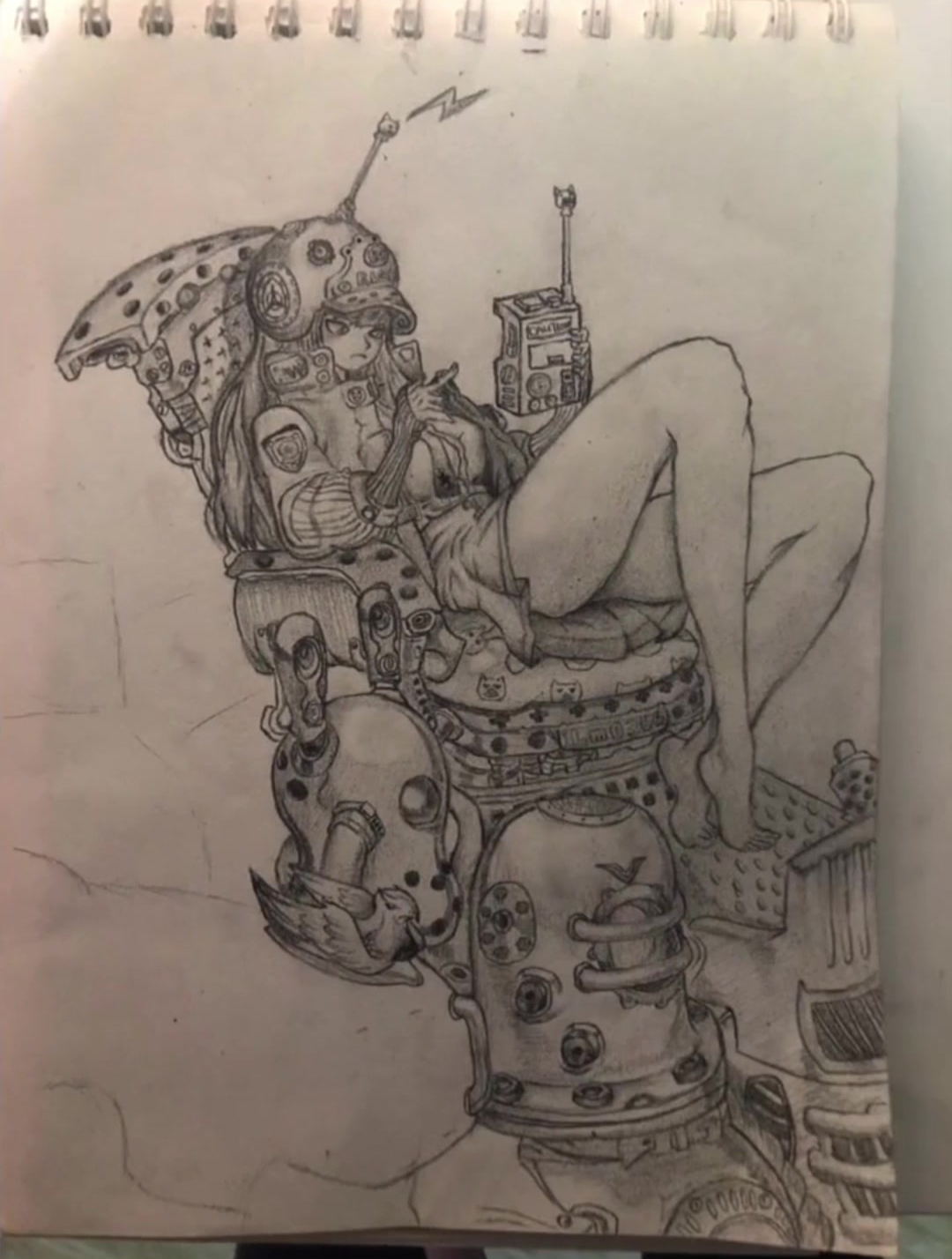 摸鱼,画画,天津,临摹