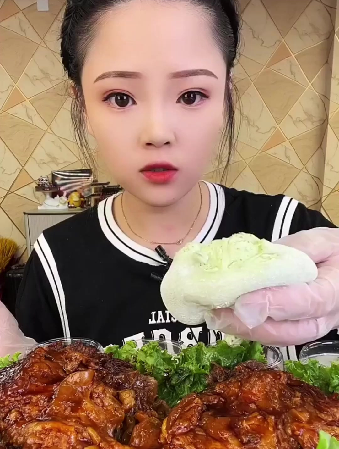 餐前小甜品,雪媚娘