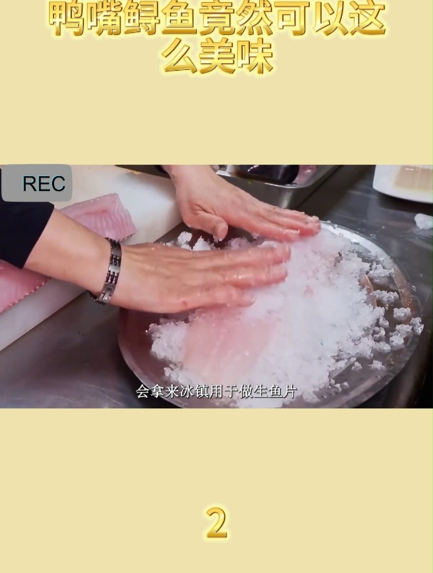 鸭嘴鲟鱼竟然可以这么美味2