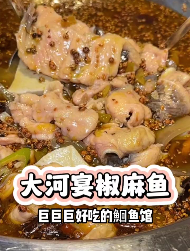 这家大河宴椒麻鱼味道真的好好啊