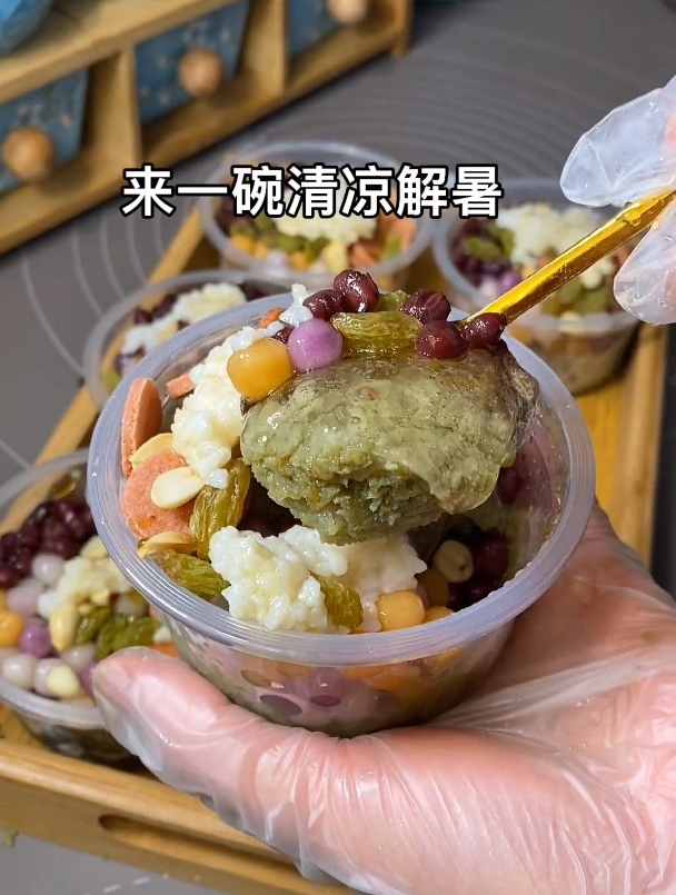 姐妹们要的绿豆沙冰做法来喽