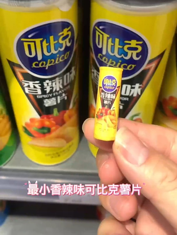 迷你厨房最小可比克薯片