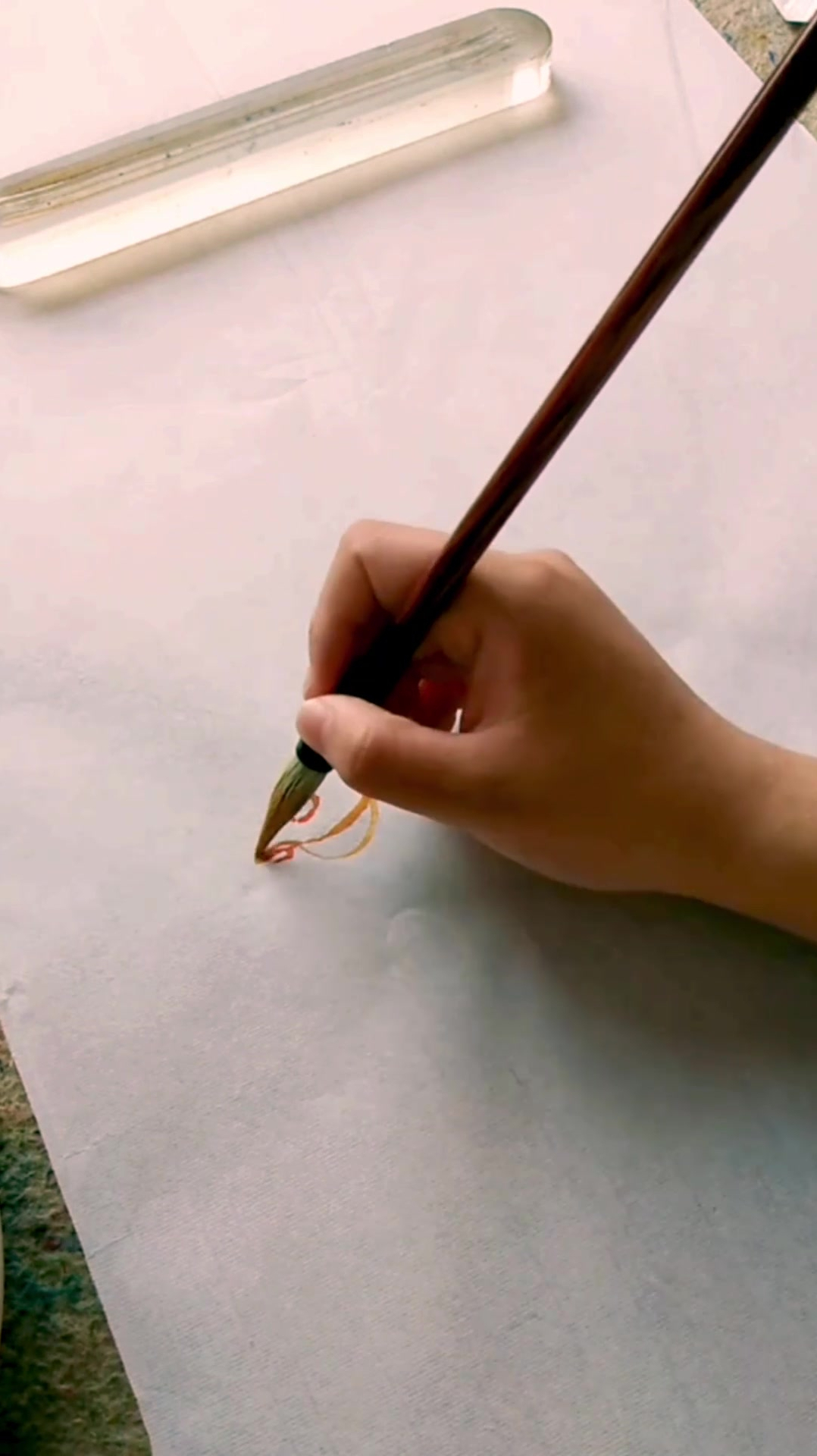 国画神仙鱼、金鱼的画法