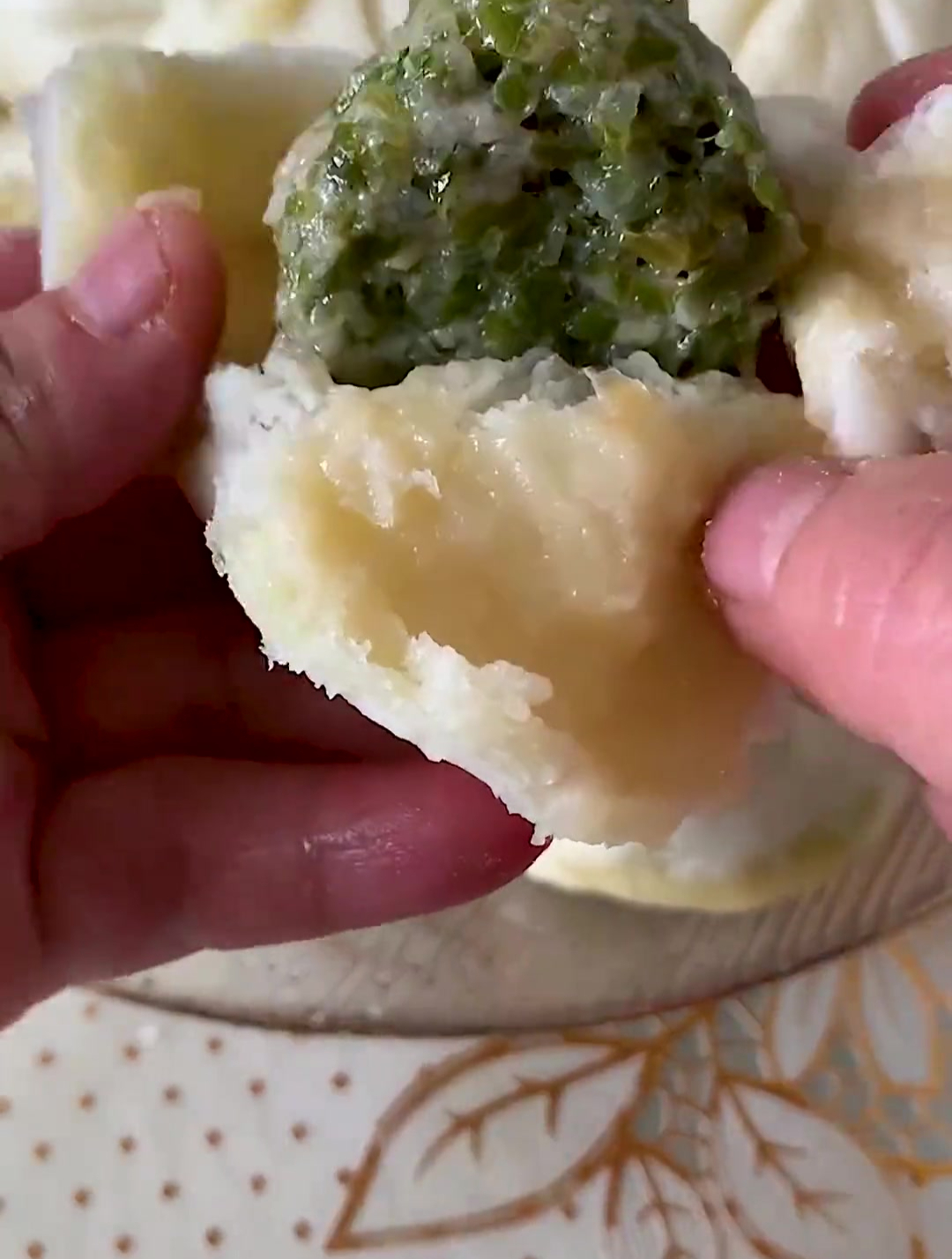 海带肉包子的做法,自己在家做的也很香啊