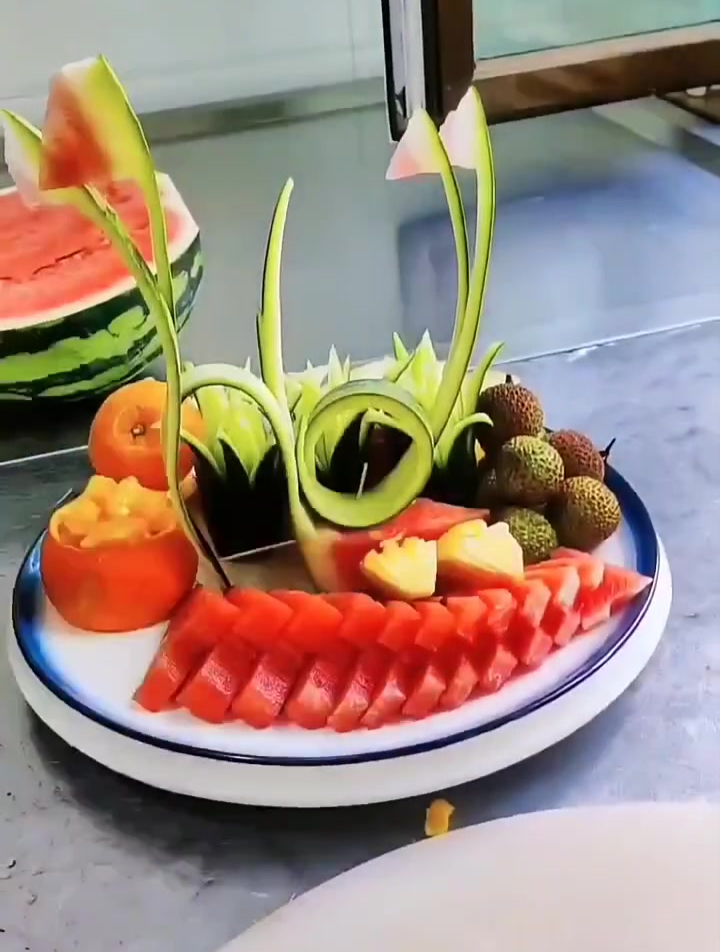 简单好看单水果摆盘