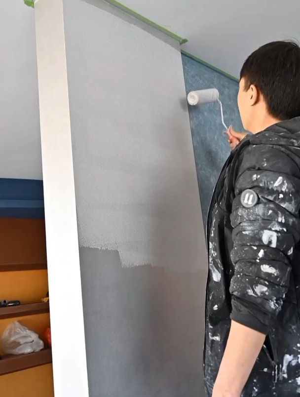 美尔奇艺术漆-天鹅绒渐变色施工步骤