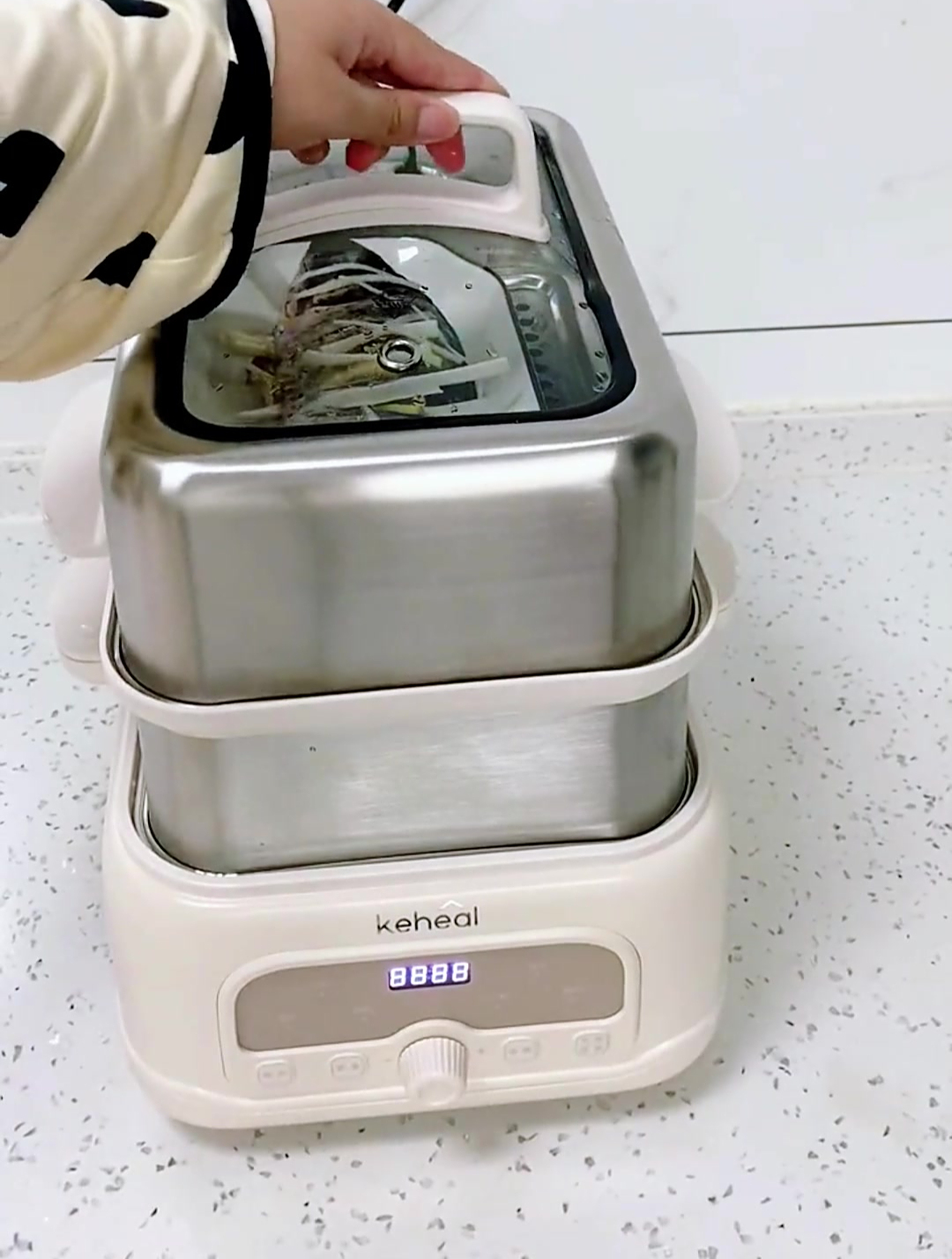 有了这款一锅多用的电蒸锅,做美食简直太方便了
