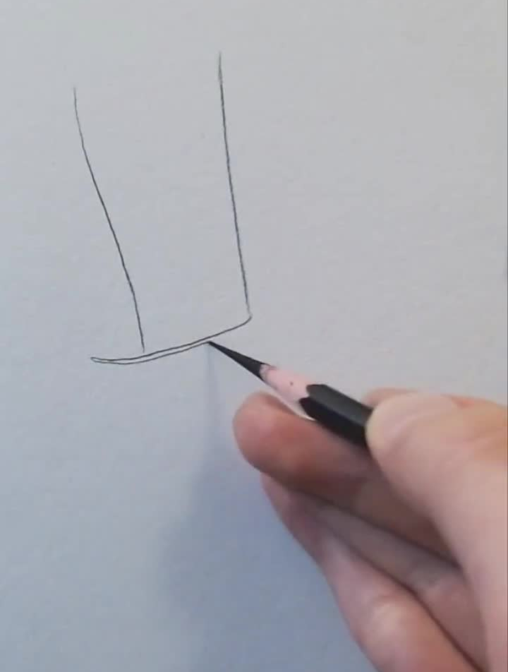 简单好看的高跟鞋画法素描画画简笔画画高跟鞋