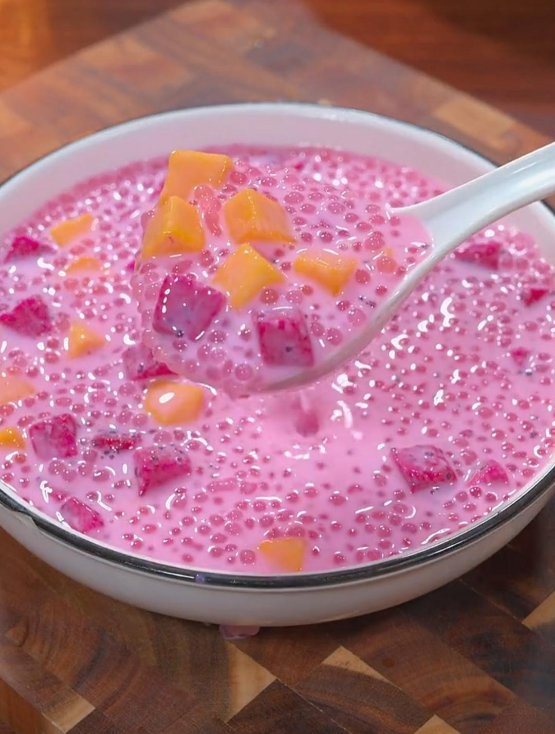 夏季清甜饮品,椰汁西米露我超爱