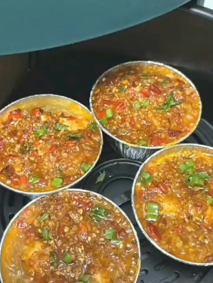 如果你有空气炸锅 这个蒜蓉烤大虾一定要安排