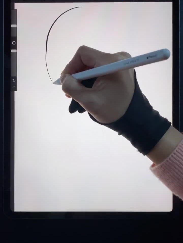 绽出自我procreateiPad绘画插画色彩治愈头像高级感