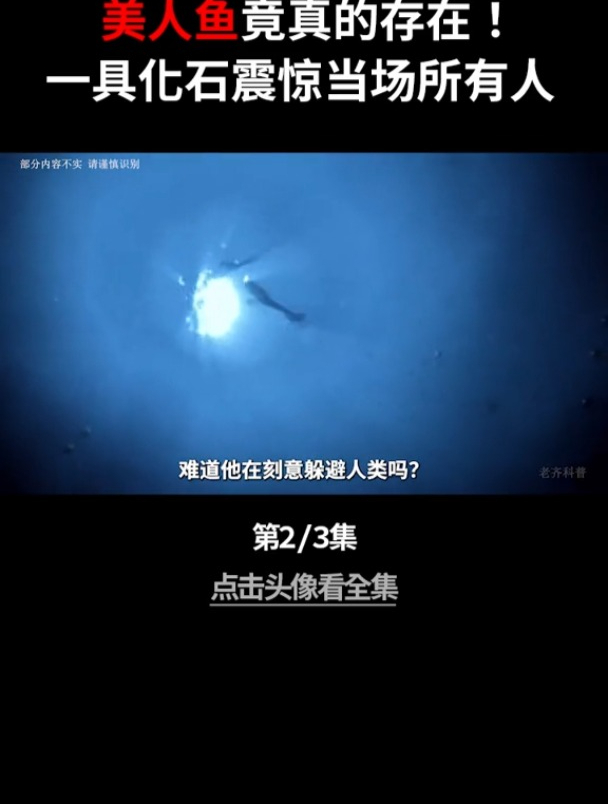一件件目击事件!美人鱼的样貌令人大跌眼镜!探秘 美人鱼