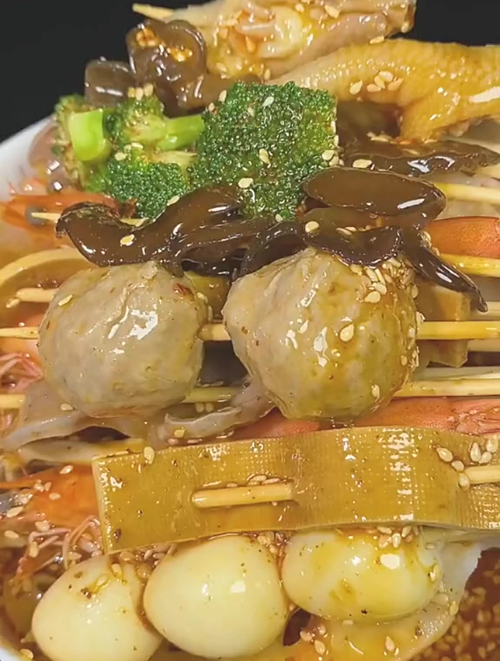 四川乐山特色钵钵鸡,冷锅串串,配方来了