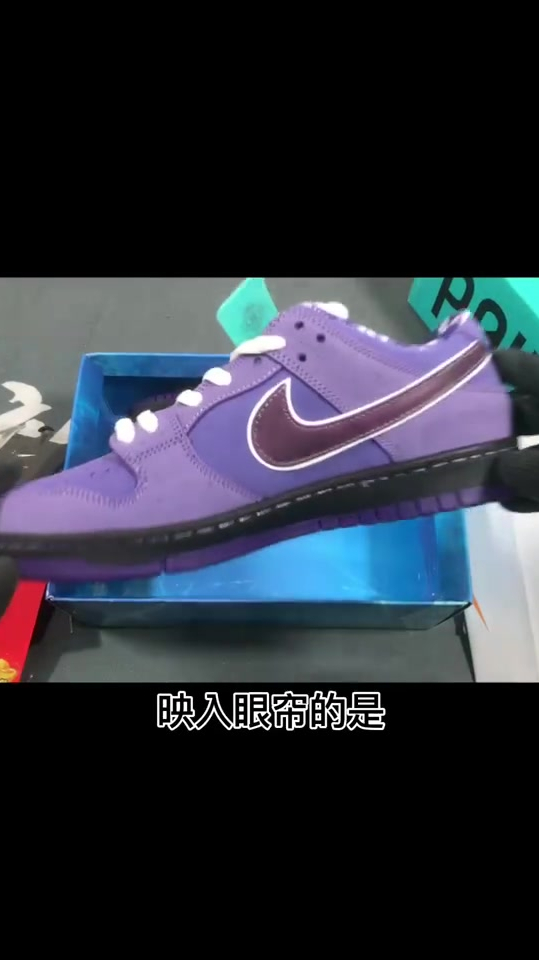 Dunk紫龙虾非常好看,潮鞋推荐