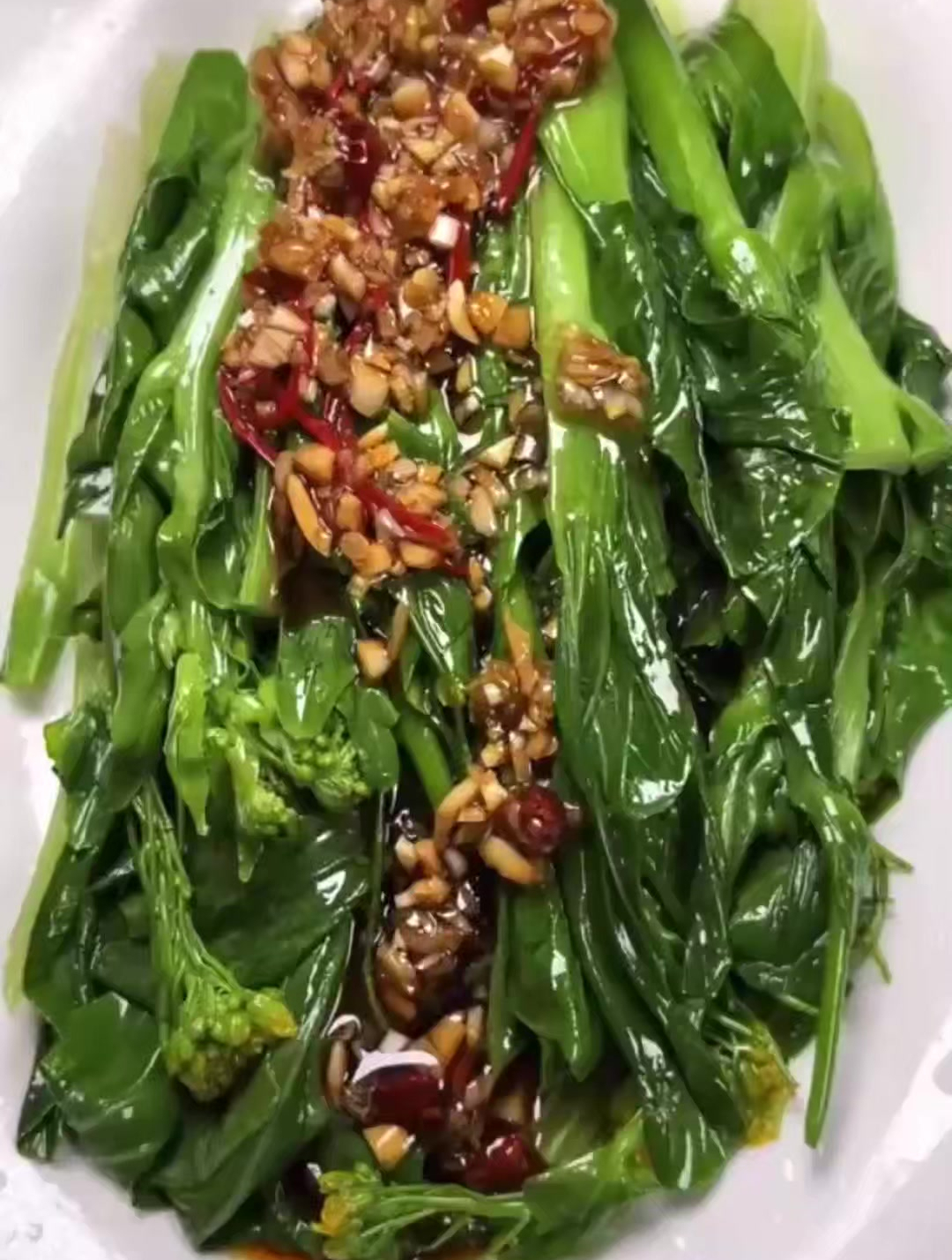白灼菜心,简单粗暴,关键是好吃开胃