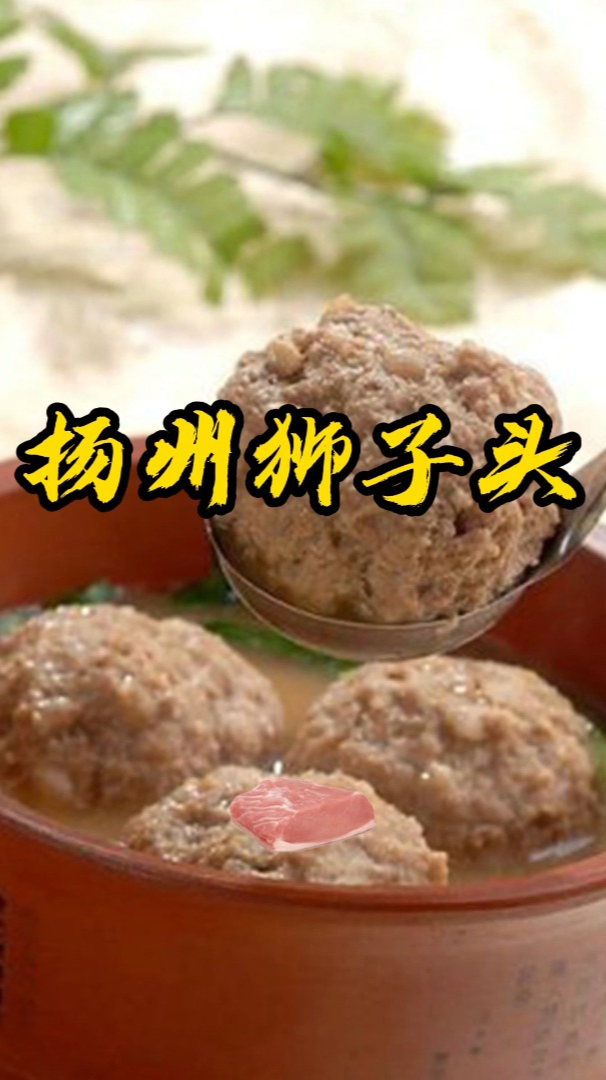 扬州狮子头做法竟然和北方的做法大相径庭?不过这样真是香!