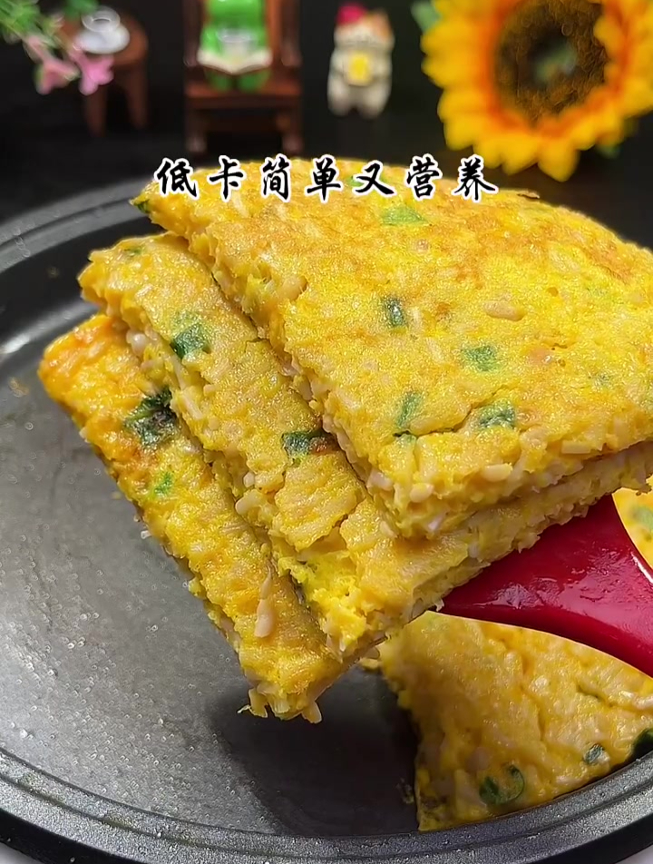 早餐不知道吃什么,试试这个金针菇鸡蛋饼