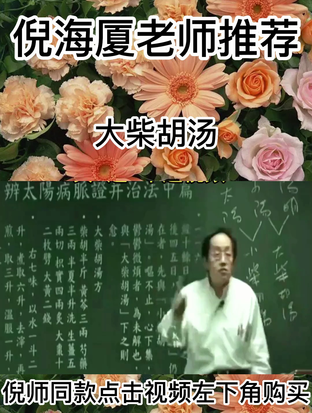 倪海厦老师为您讲解,大柴胡汤的功效