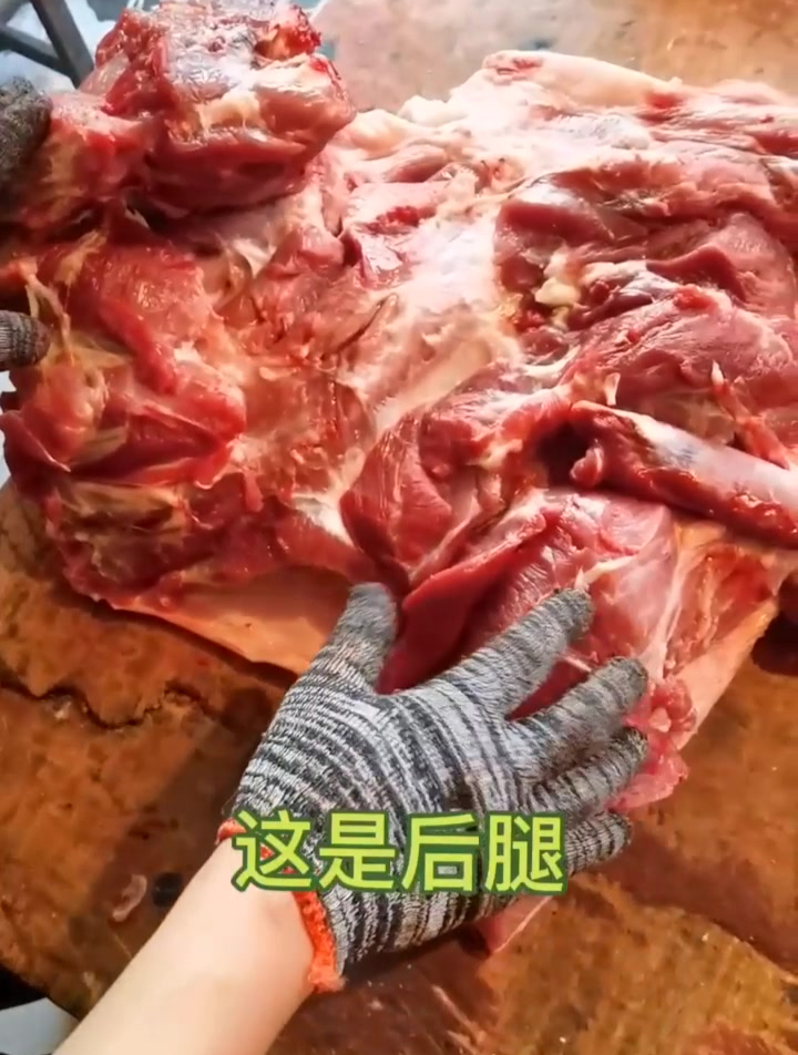 常规整猪分解—部位预览