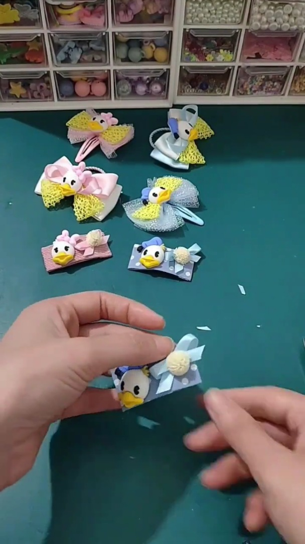 YL08016可爱的唐老鸭,儿童发饰组合