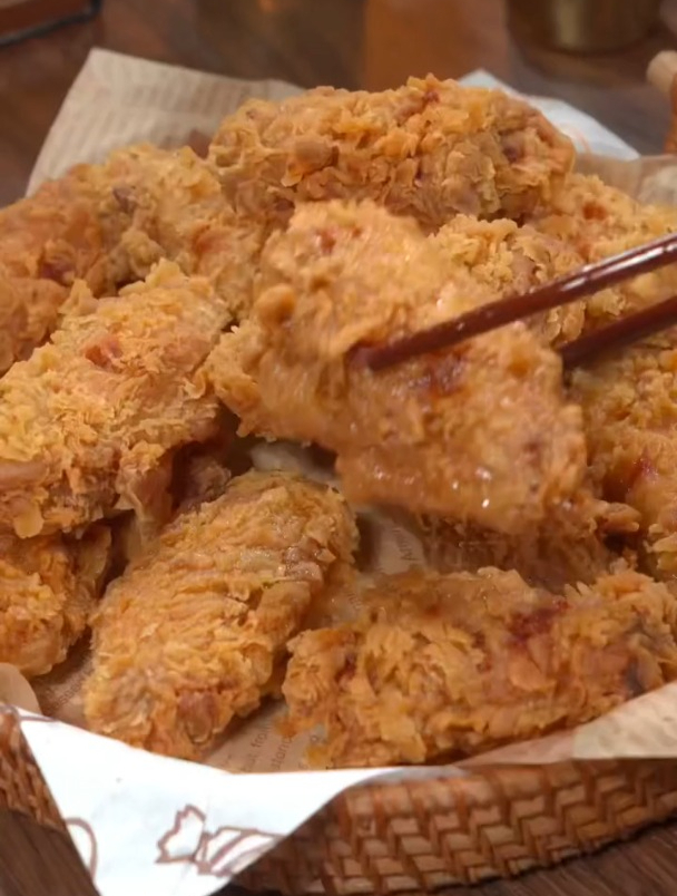 26不要总带孩子去外面吃炸鸡翅了自己在家就能做干净又卫生