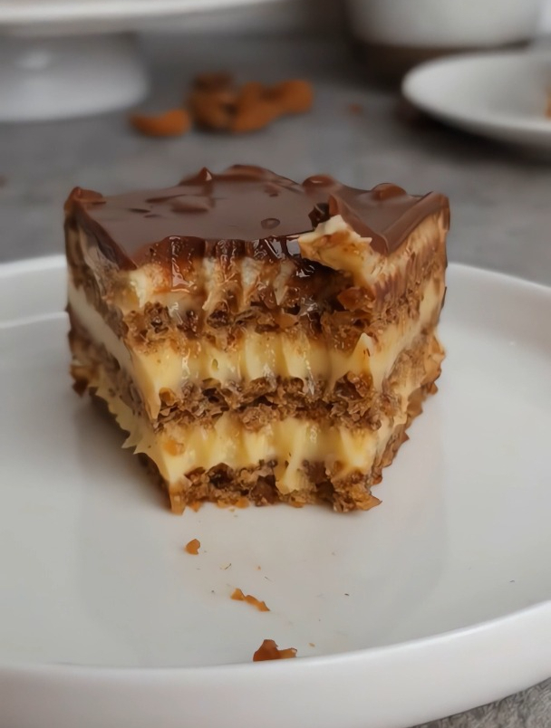 巧克力杏仁黑咖松软蛋糕