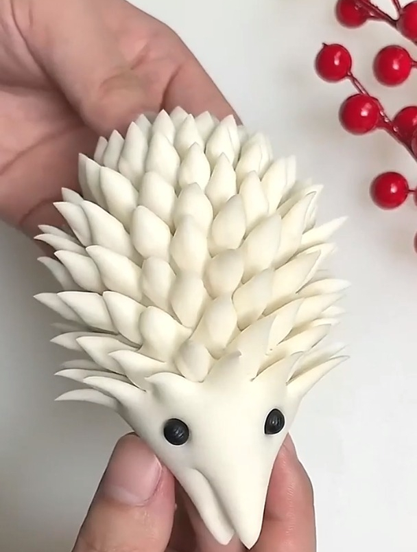 刺猬馒头这样做太好看了!