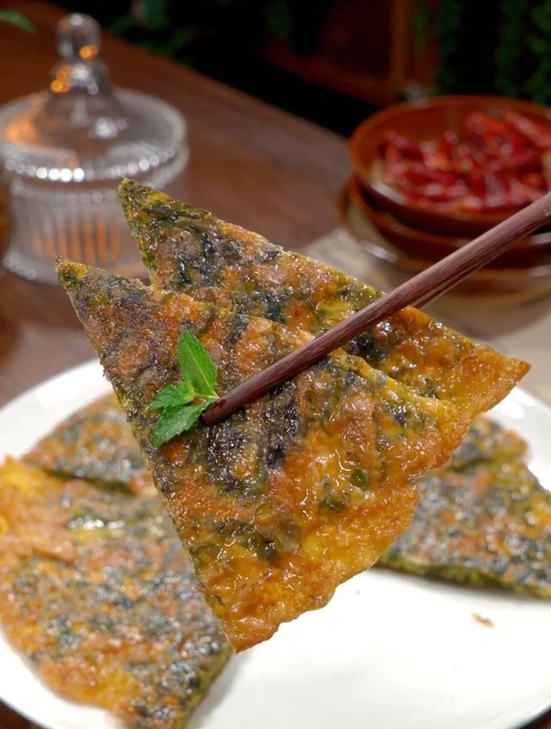 紫菜煎饼的做法,大人小孩都爱吃