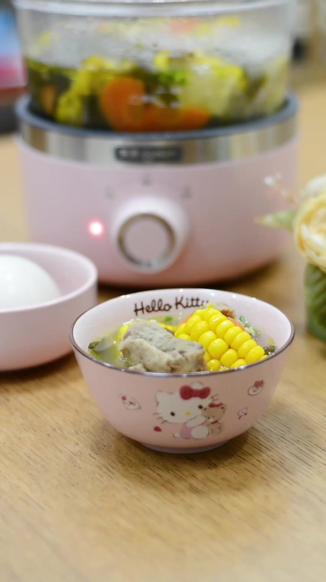 排骨玉米汤,清香微甜,胃口大开!