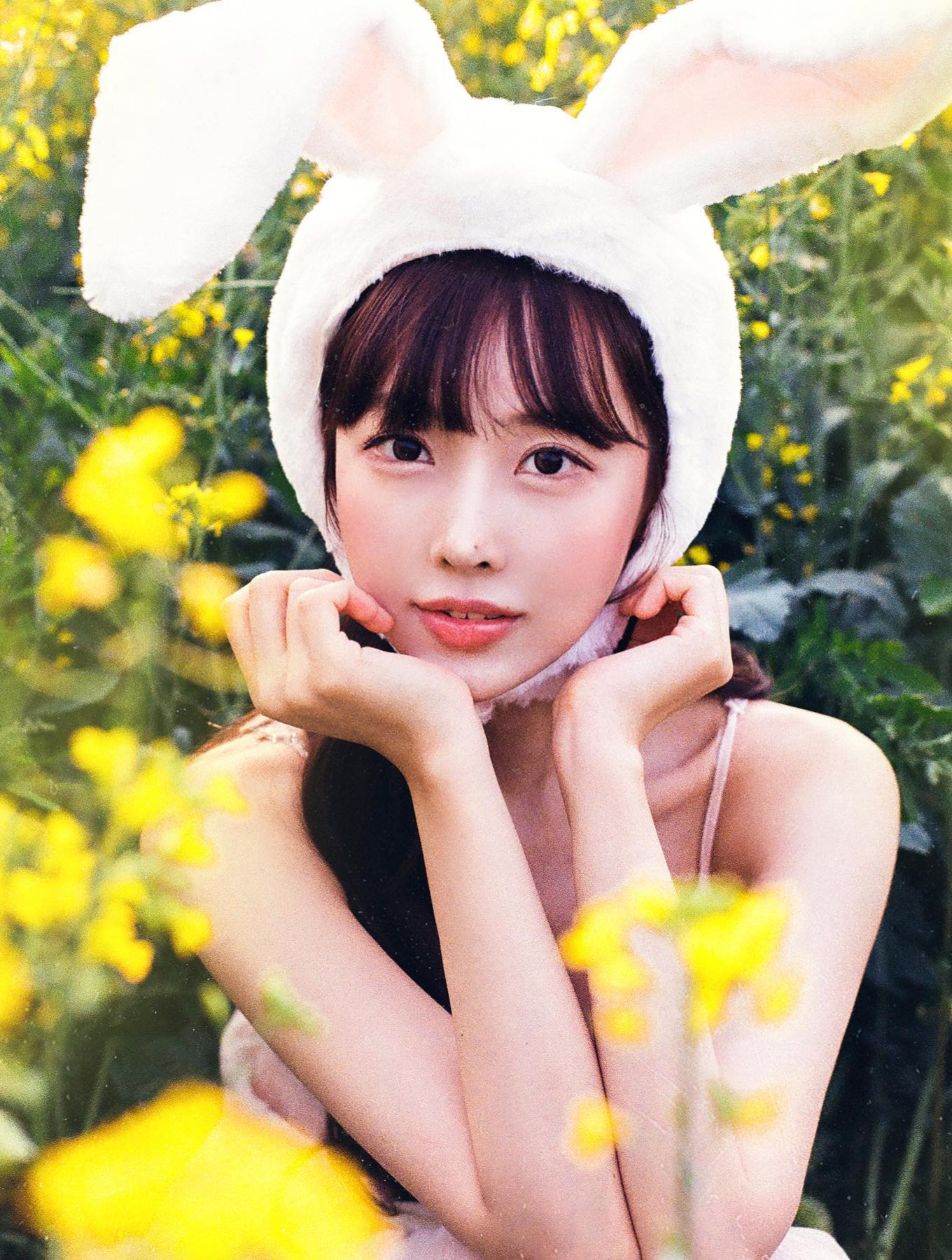 最美春日氛围感油菜花人像写真拍照作品图片佳作欣赏