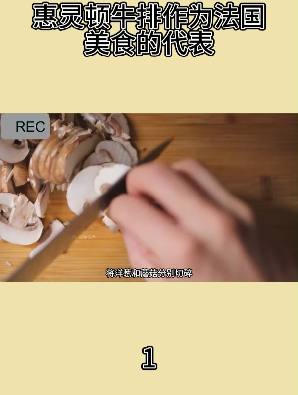惠灵顿牛排作为法国美食的代表1
