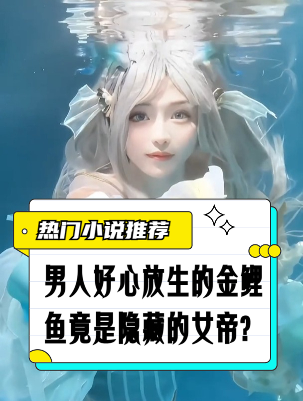 热门小说推荐|男人好心放生的金鲤鱼竟是隐藏的女帝?