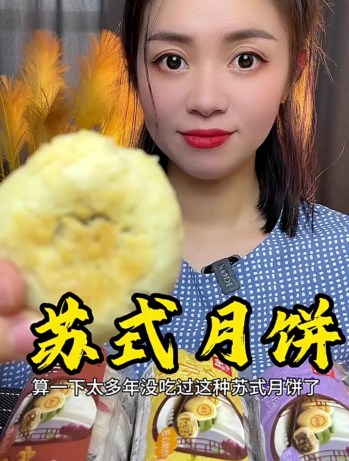 酥到掉渣才是苏式月饼