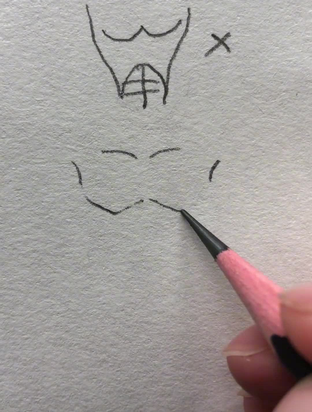 腹肌绘画小技巧素描画画腹肌画法