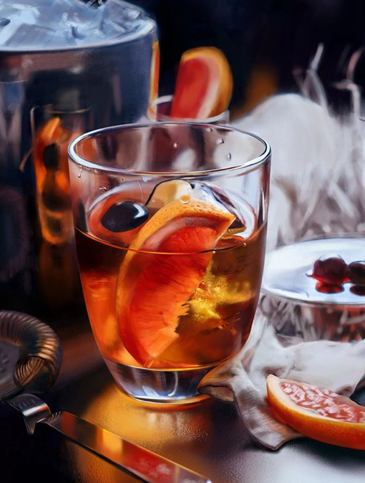 虚晃一枪 今天给大家带来的是金汤力 细节把握好就一定好喝