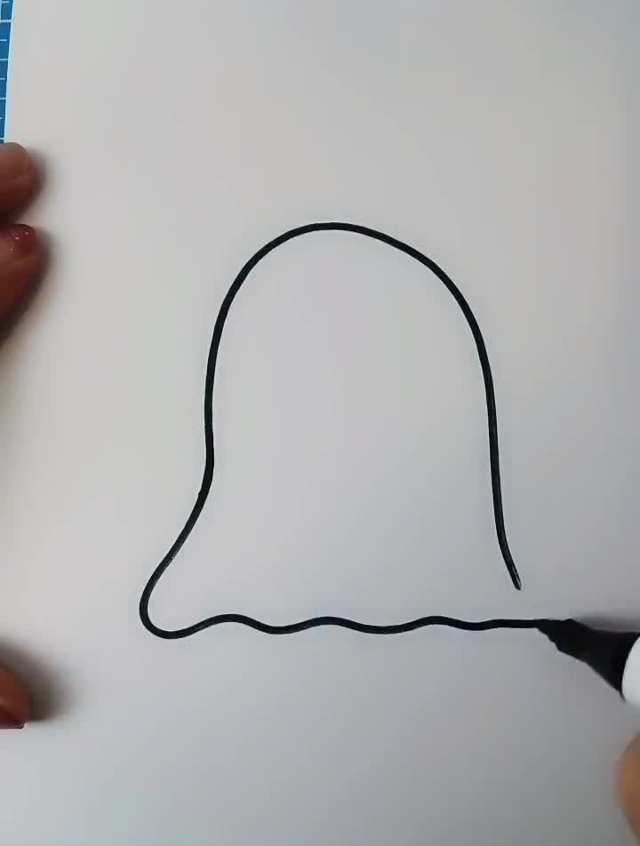 爸爸十秒画的恶魔和我画的恶魔简笔画教程