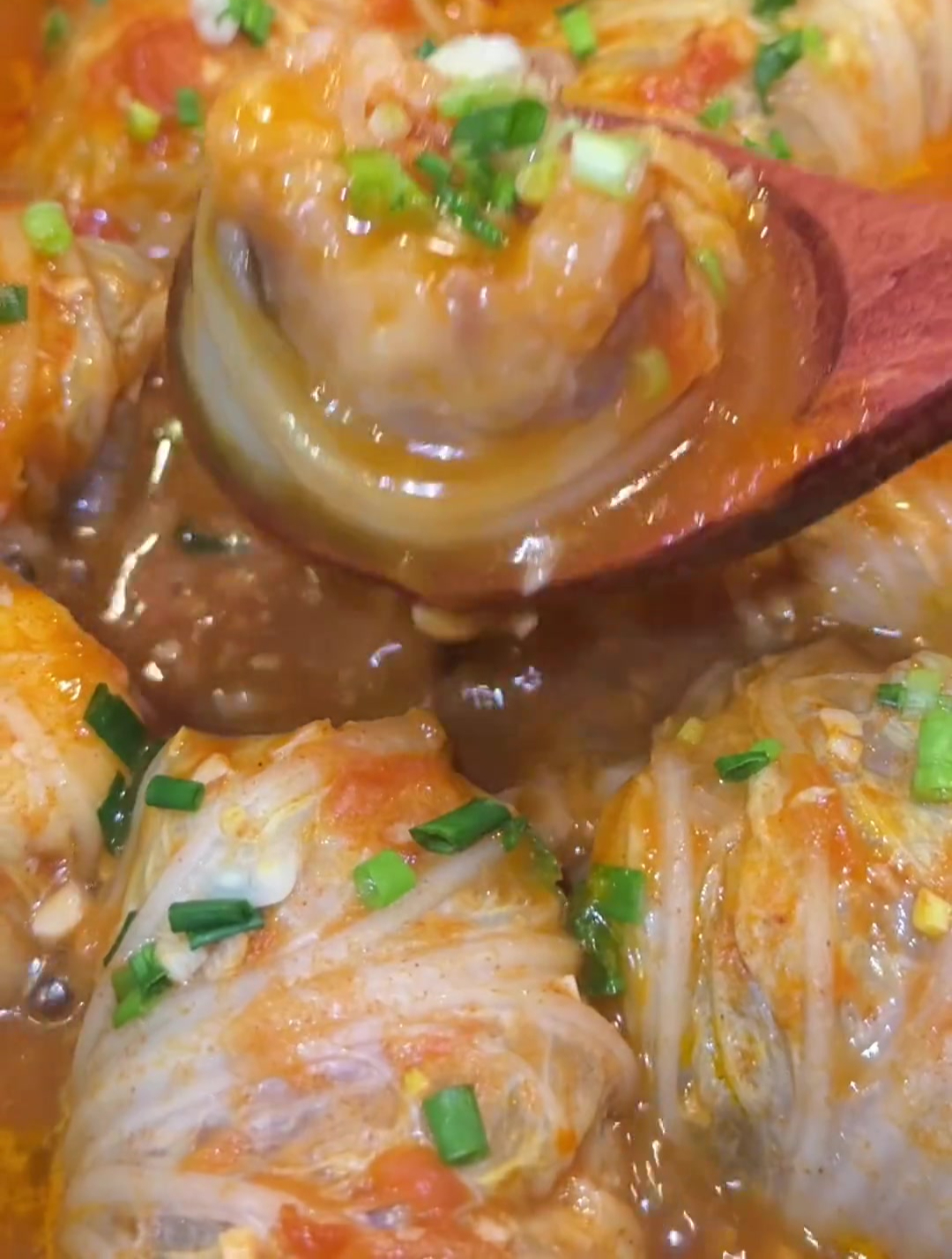 白菜软烂虾滑Q弹 汤汁浓郁真的好下饭