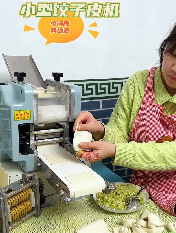 包饺子神器好物分享 可做饺子皮,馄饨皮,小笼包皮,饺子皮机