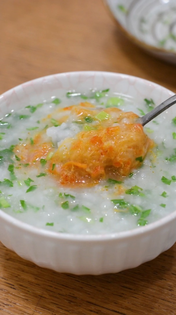 绵软好喝的肉松山药粥,早餐喝1碗,暖身暖胃!