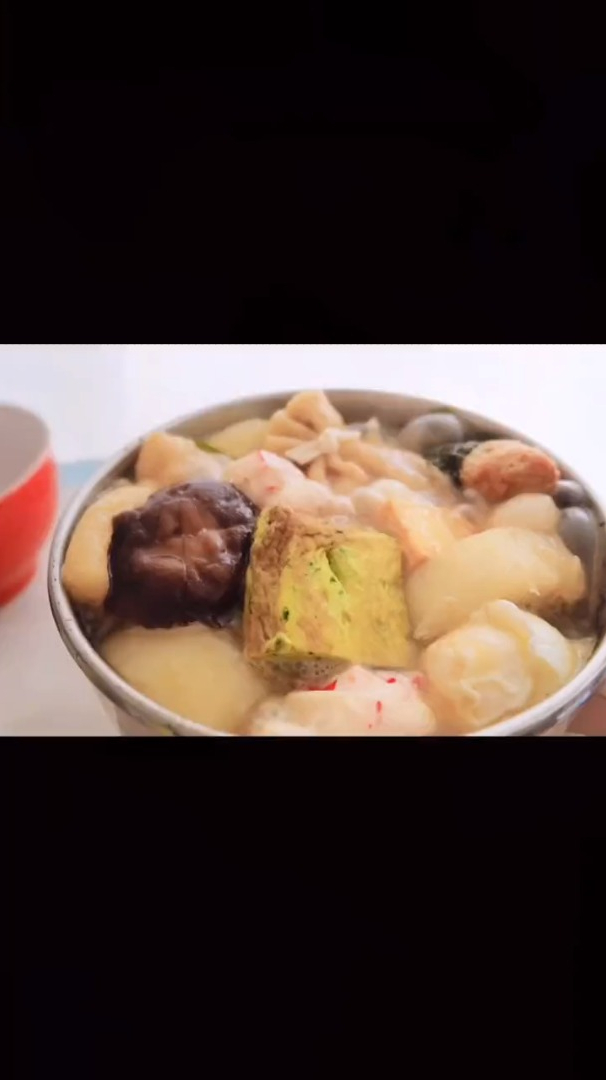 在家也能做的关东煮,汤鲜味美,又是暖暖和和的一天