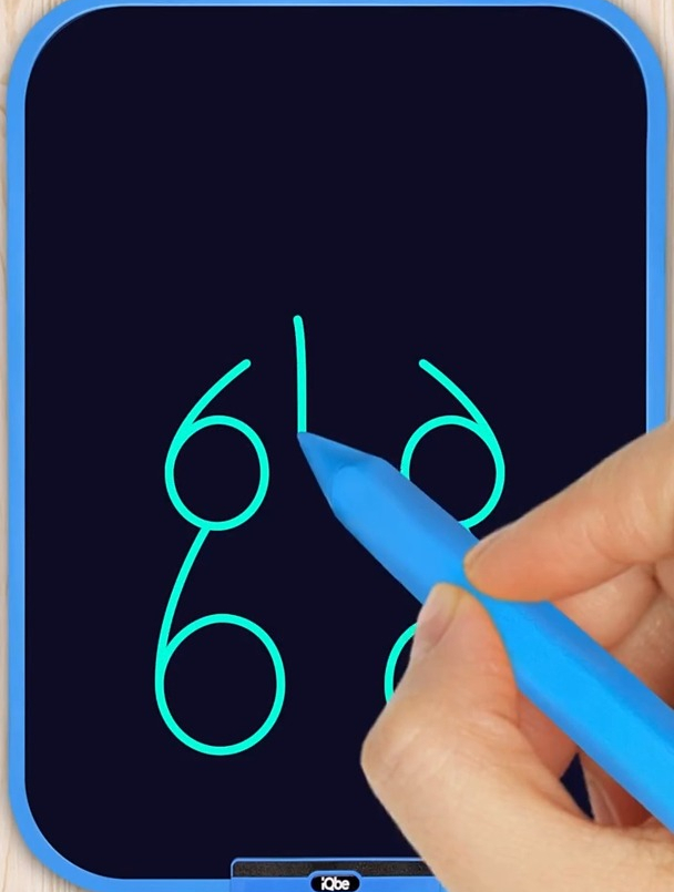 数字6666画大象简笔画,这样画简单又好看