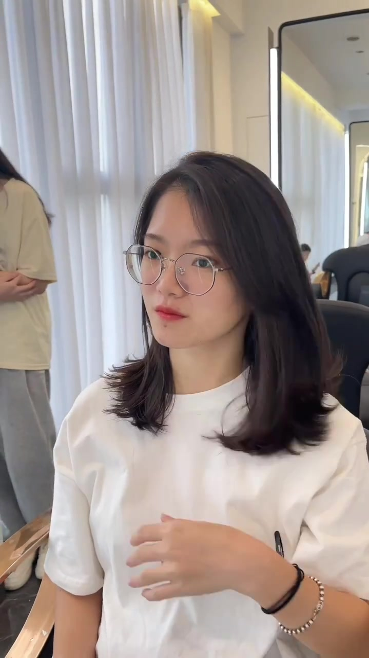 中短发气垫烫!免打理自然卷发!